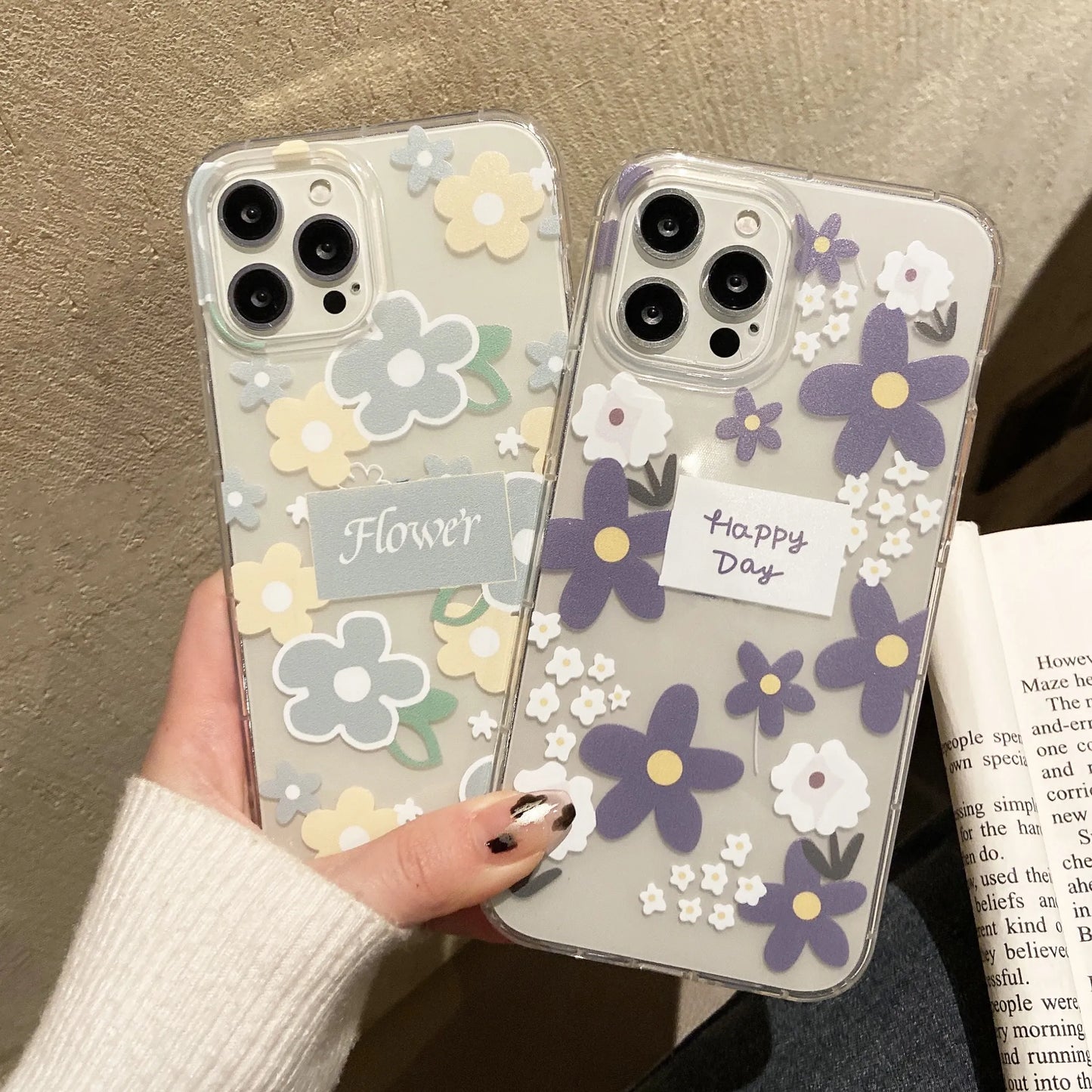 Flowers Printed Cases Available 500+ Models Andriod/Iphone Both