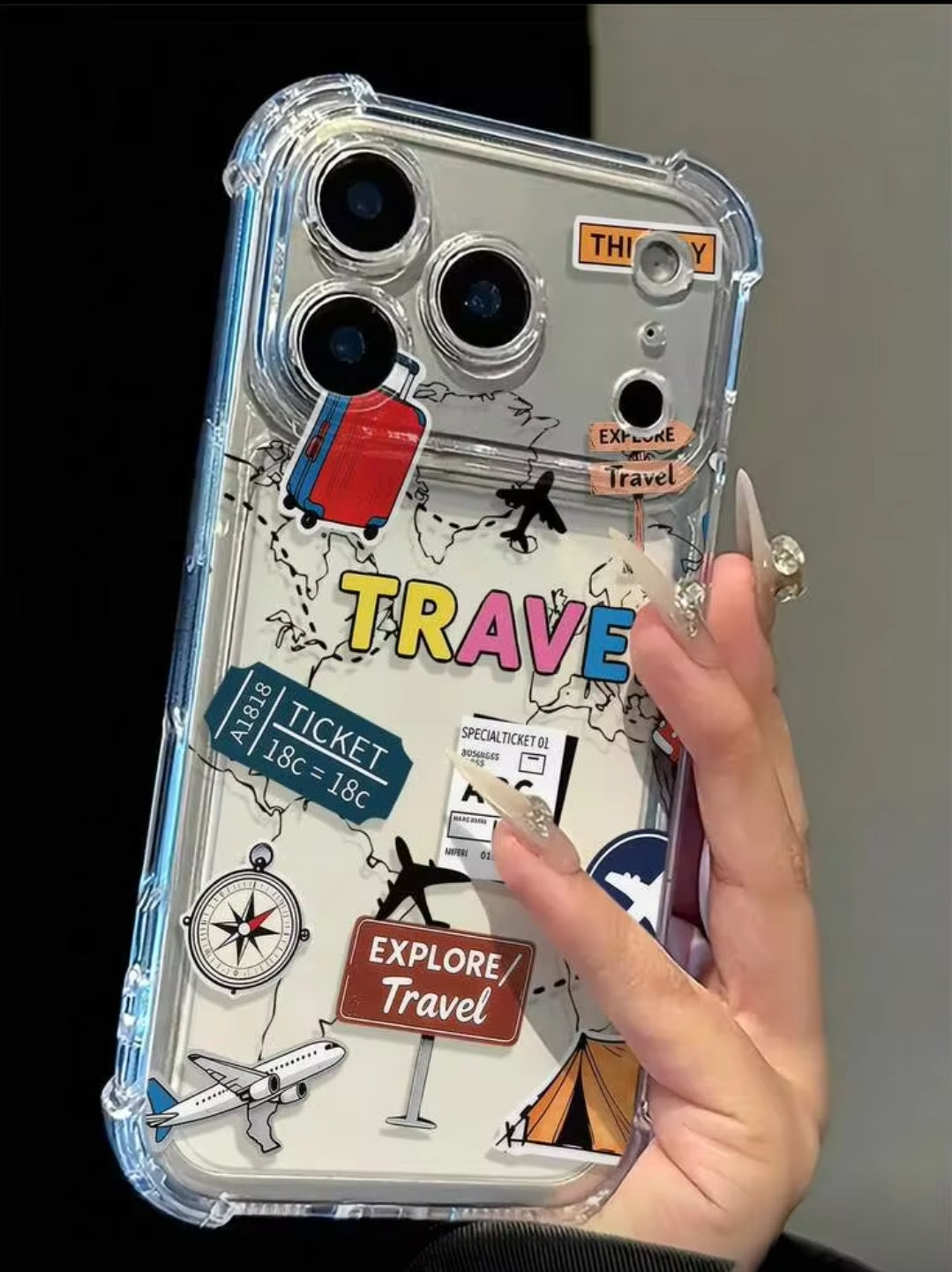Jelly Printed Travel Case Available In 500+ Models