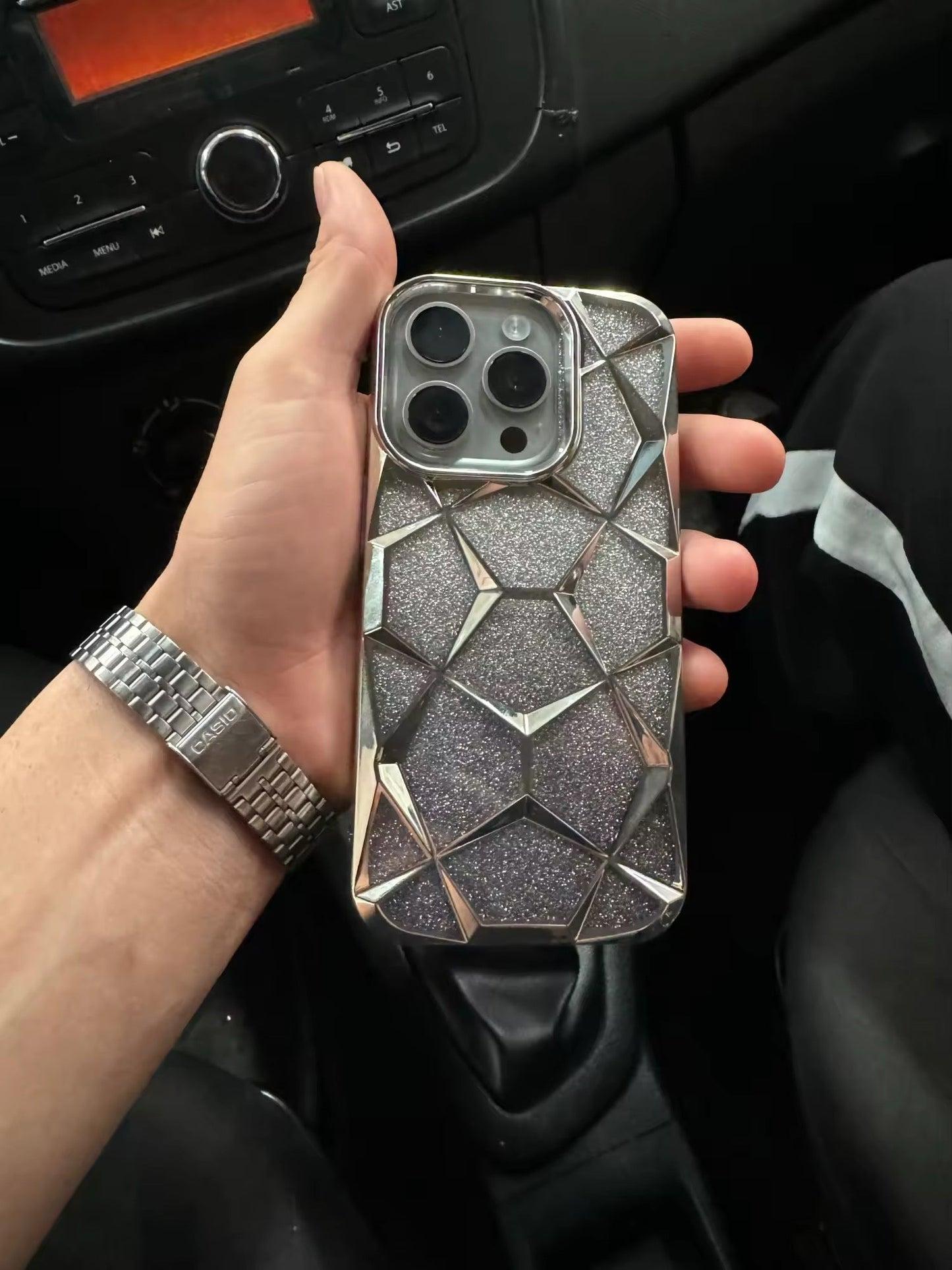 New Diamond Glitter Shimmr Soft Case