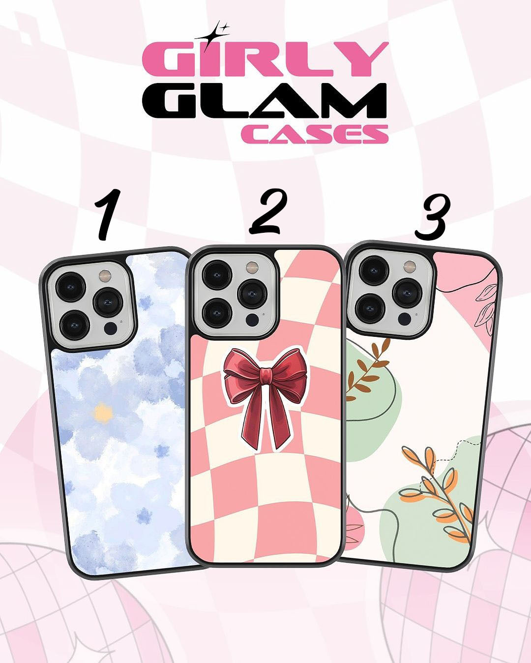 Glossy Girly Printed Cases