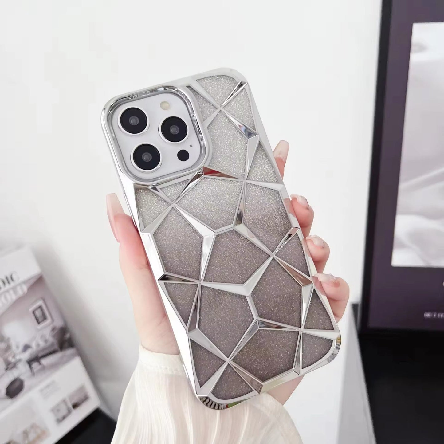 New Diamond Glitter Shimmr Soft Case