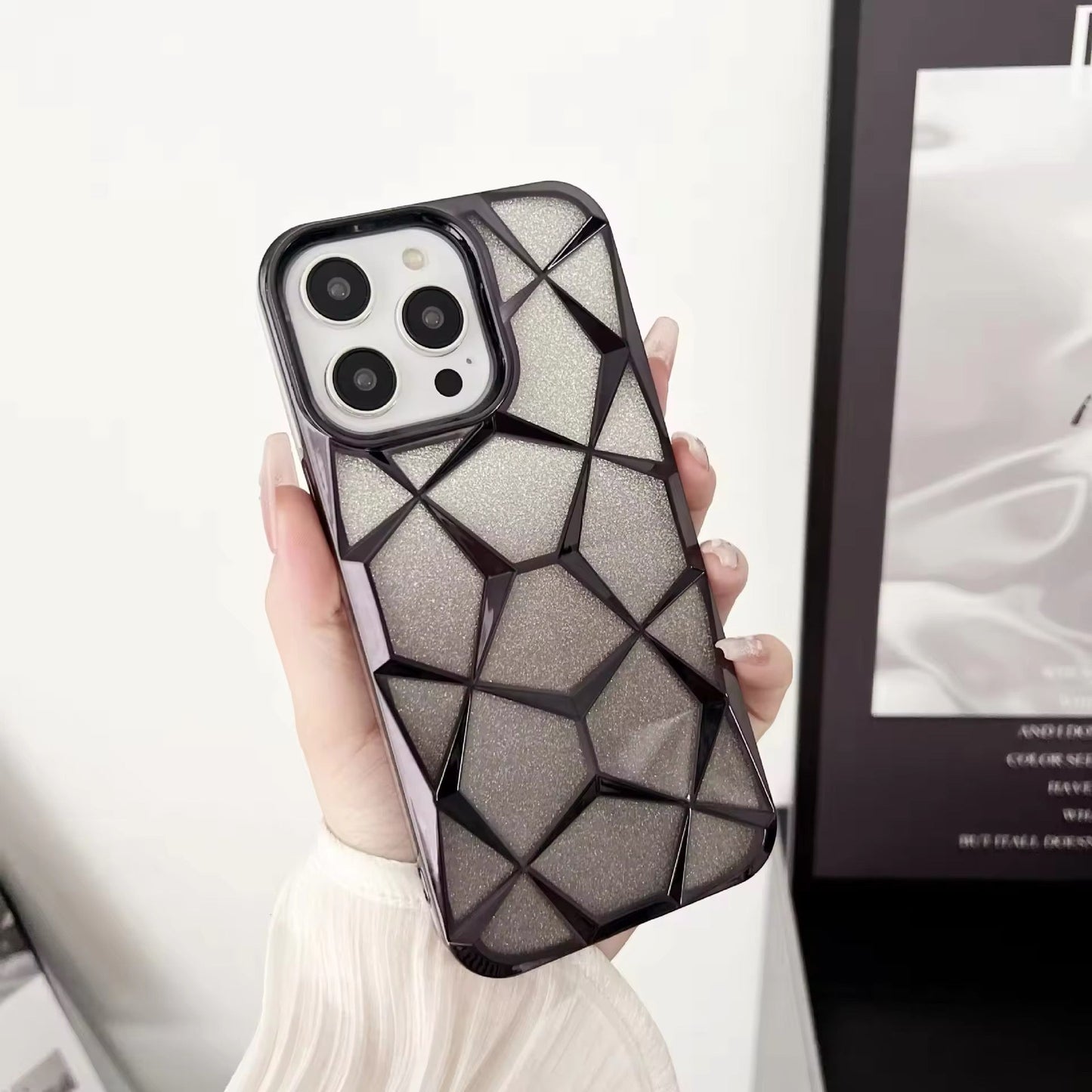 New Diamond Glitter Shimmr Soft Case
