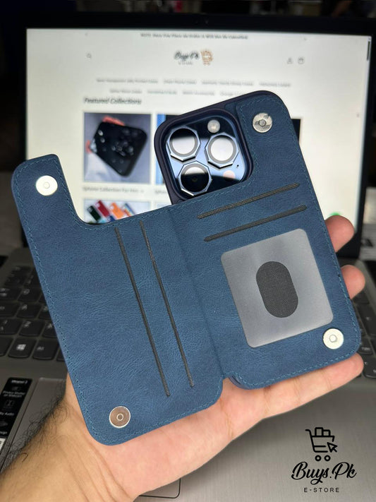 (Sale Product) Wallet Case with Card Holder (Limited Models Limited Quantity)