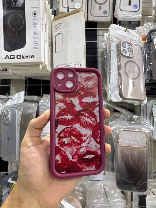 (Sale Product) iPhone 13 Red Lips Case