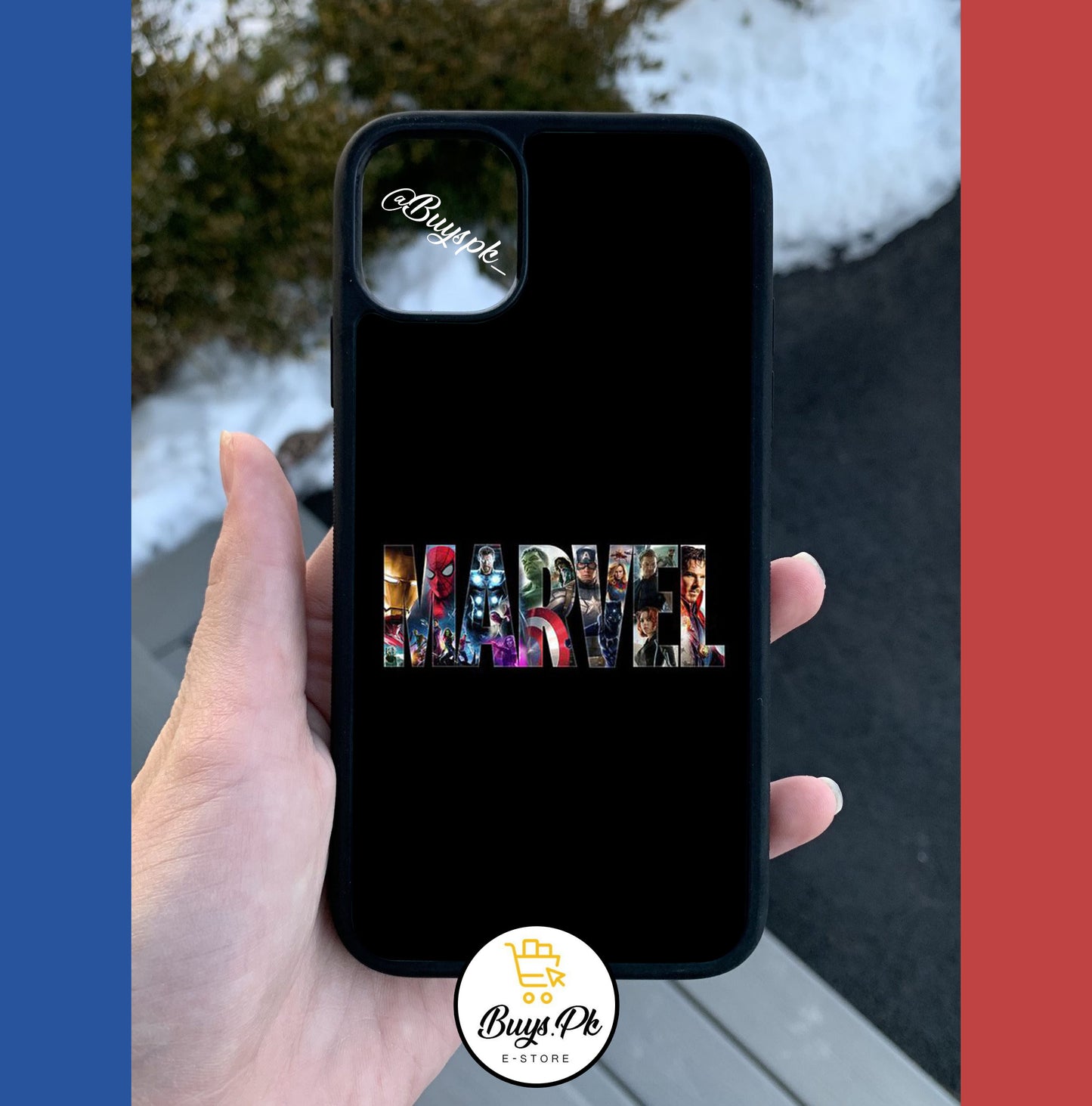 Marvel 2D Glossy Printed Case Available In Many Models