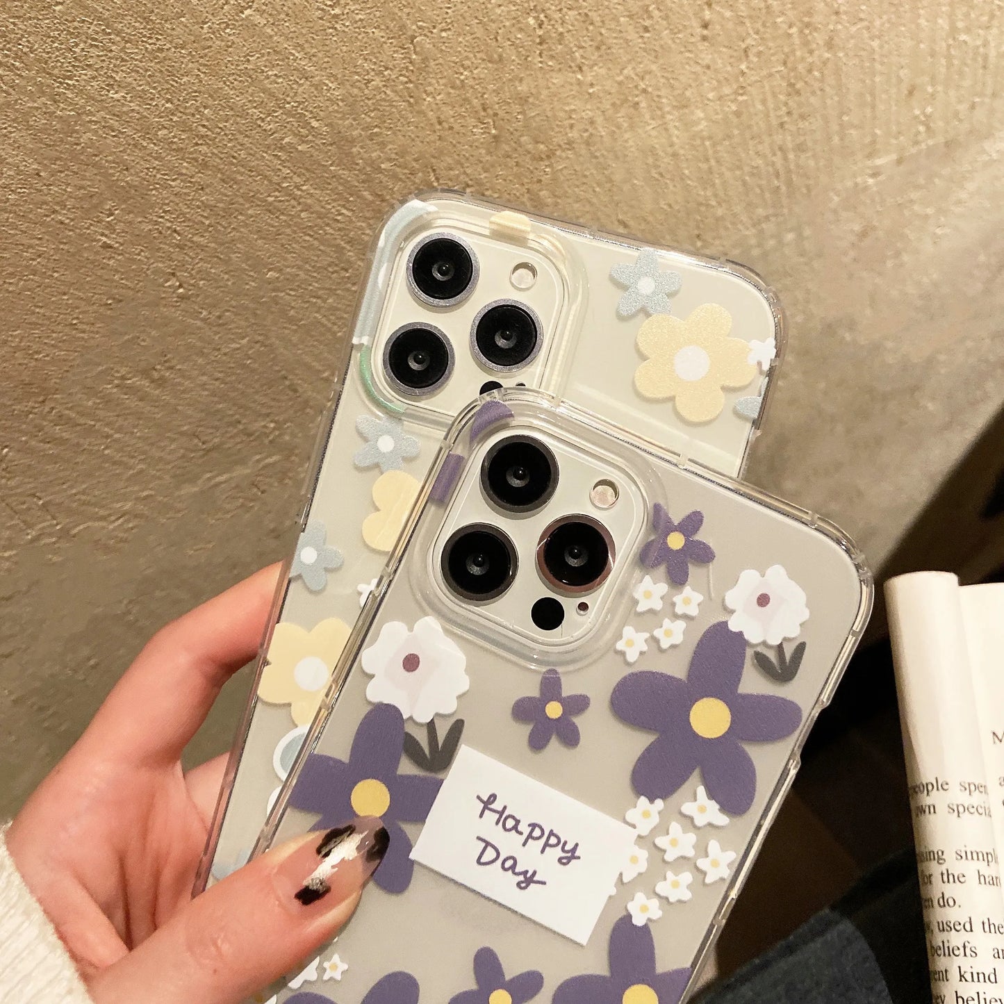 Flowers Printed Cases Available 500+ Models Andriod/Iphone Both