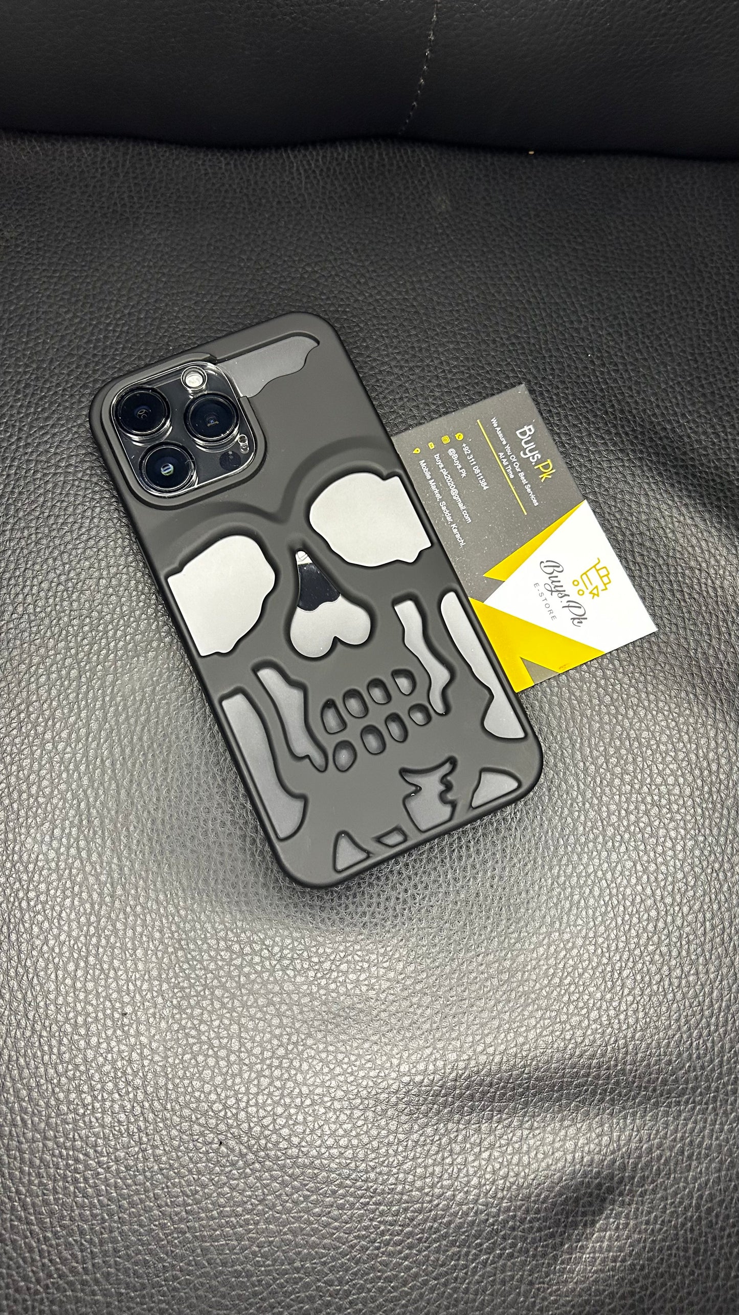 (Sale Product) MATTE SKULL CASE SKELETON