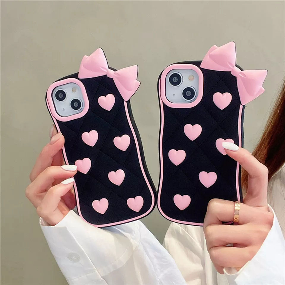Heart Bow Phone Case