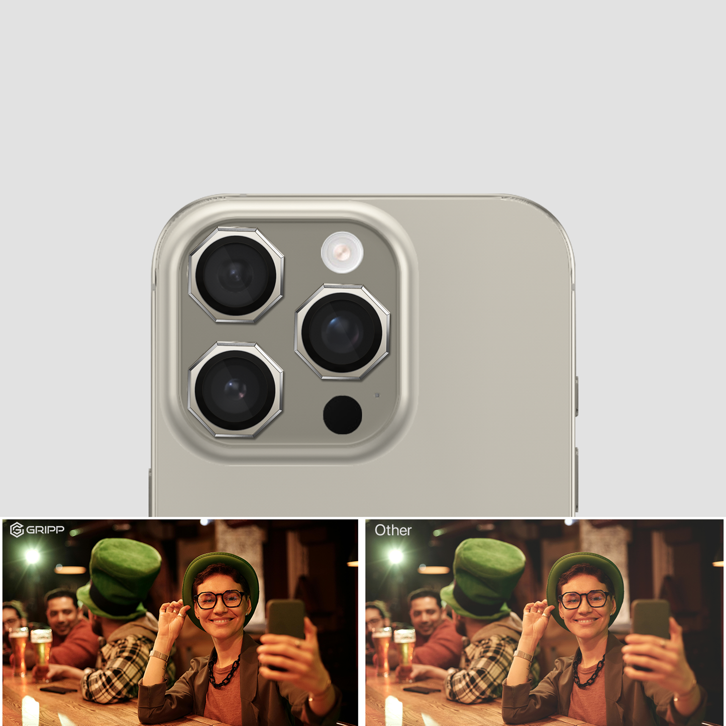 Octagon Camera Lens Protector