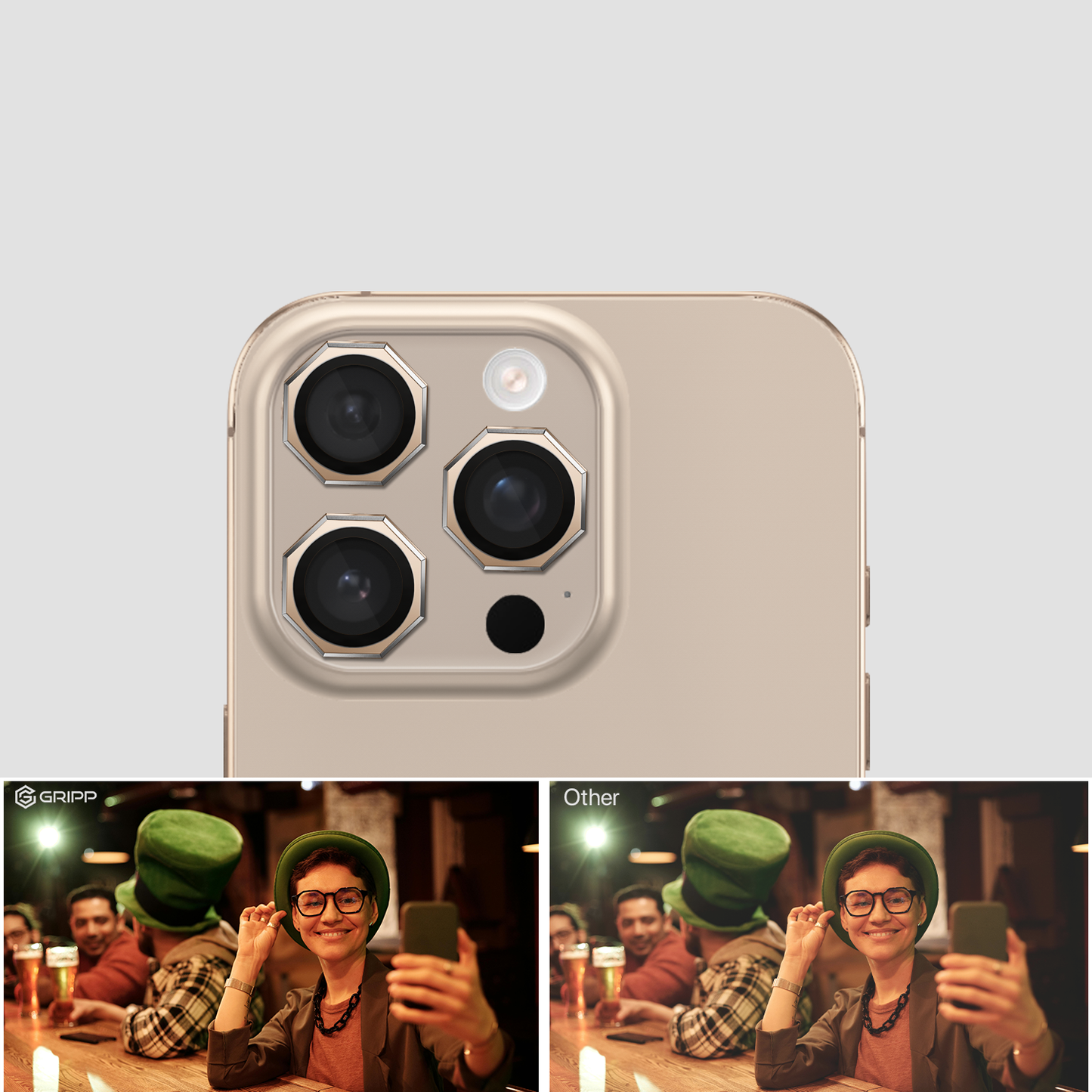 Octagon Camera Lens Protector