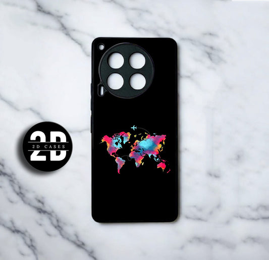 MAP Design Soft Sides Premium Printed Glossy Soft Bumper Shock Proof Case