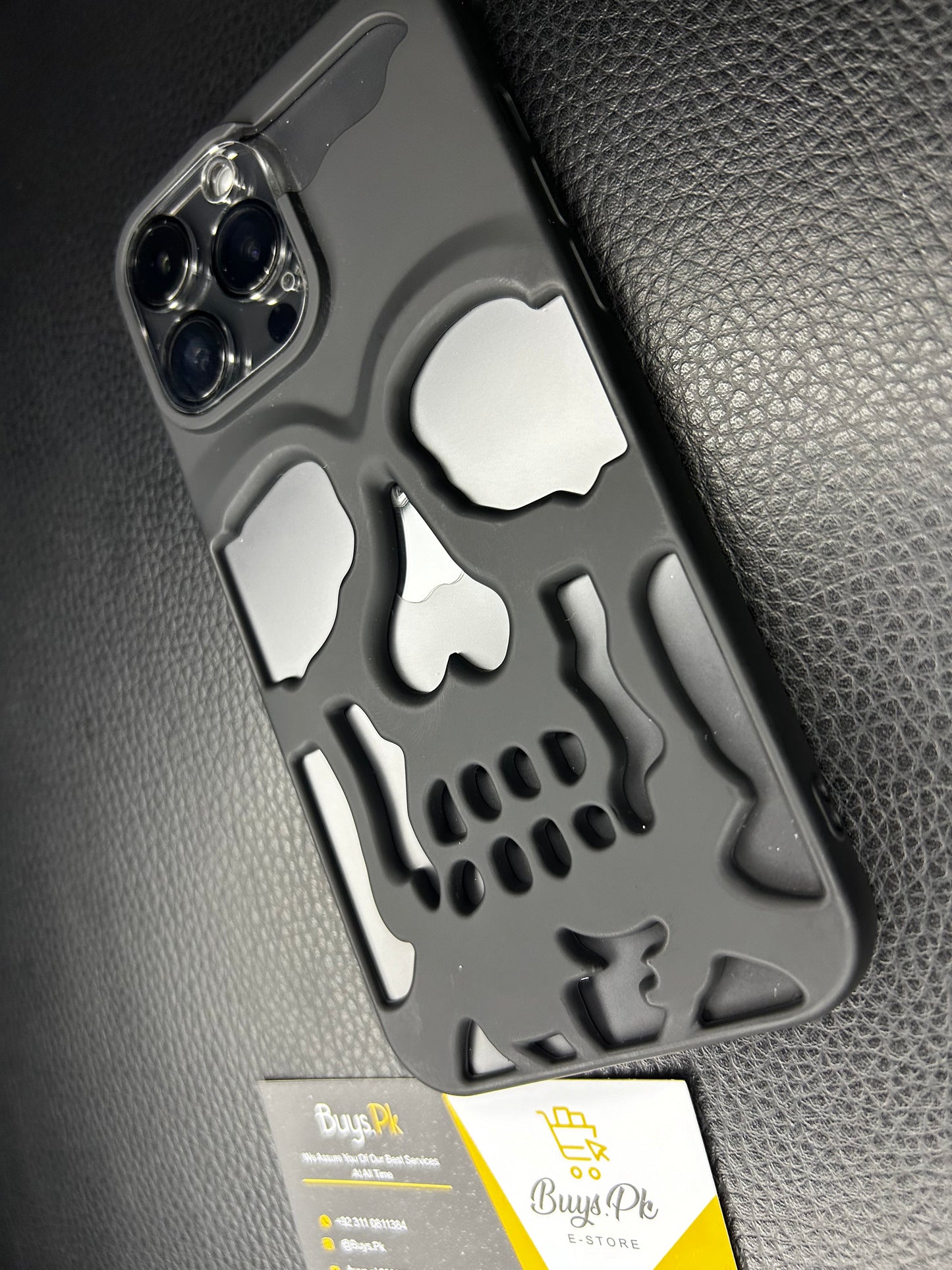 (Sale Product) MATTE SKULL CASE SKELETON
