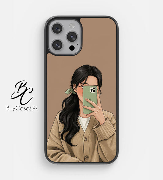 Girly Aesthetic Glossy Printed Cases