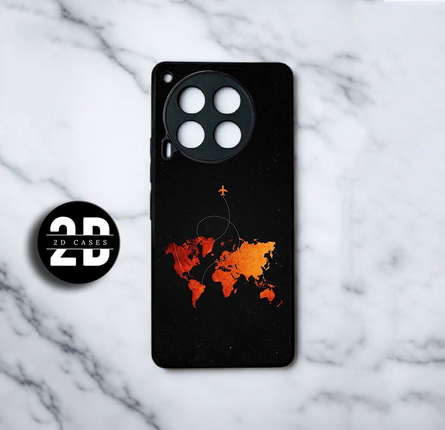 MAP Design Soft Sides Premium Printed Glossy Soft Bumper Shock Proof Case