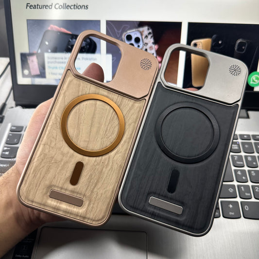 Ultra Thin Titanium MagSafe Supported Case (for iPhone 11 – 16 Pro Max)