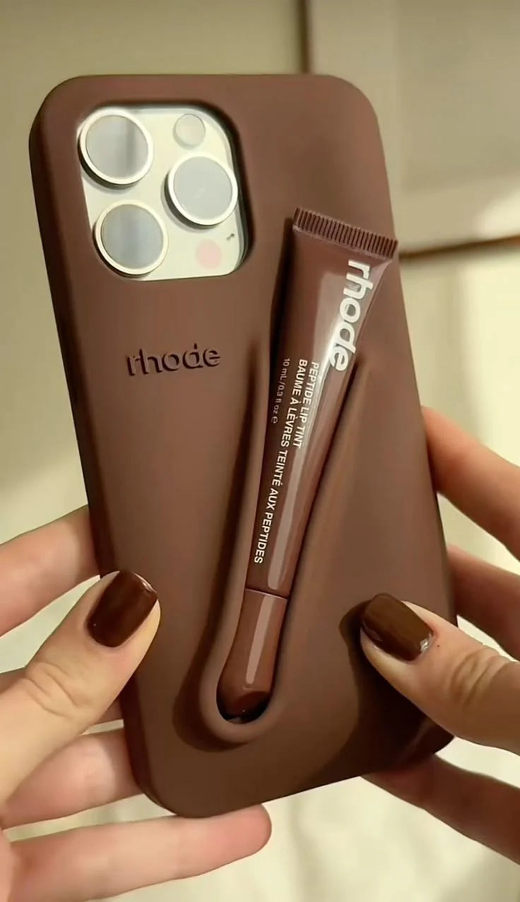 Original Rhodes LipGloss 💄 Silicone Case With Box