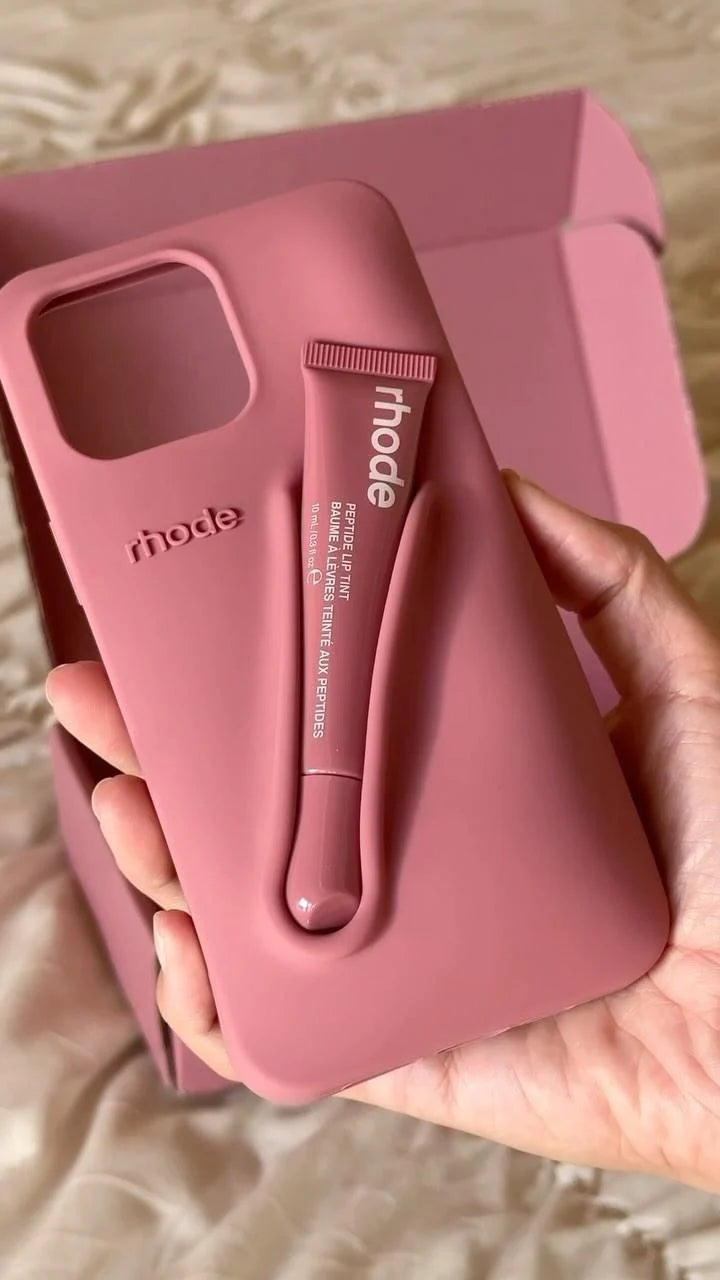 Original Rhodes LipGloss 💄 Silicone Case With Box
