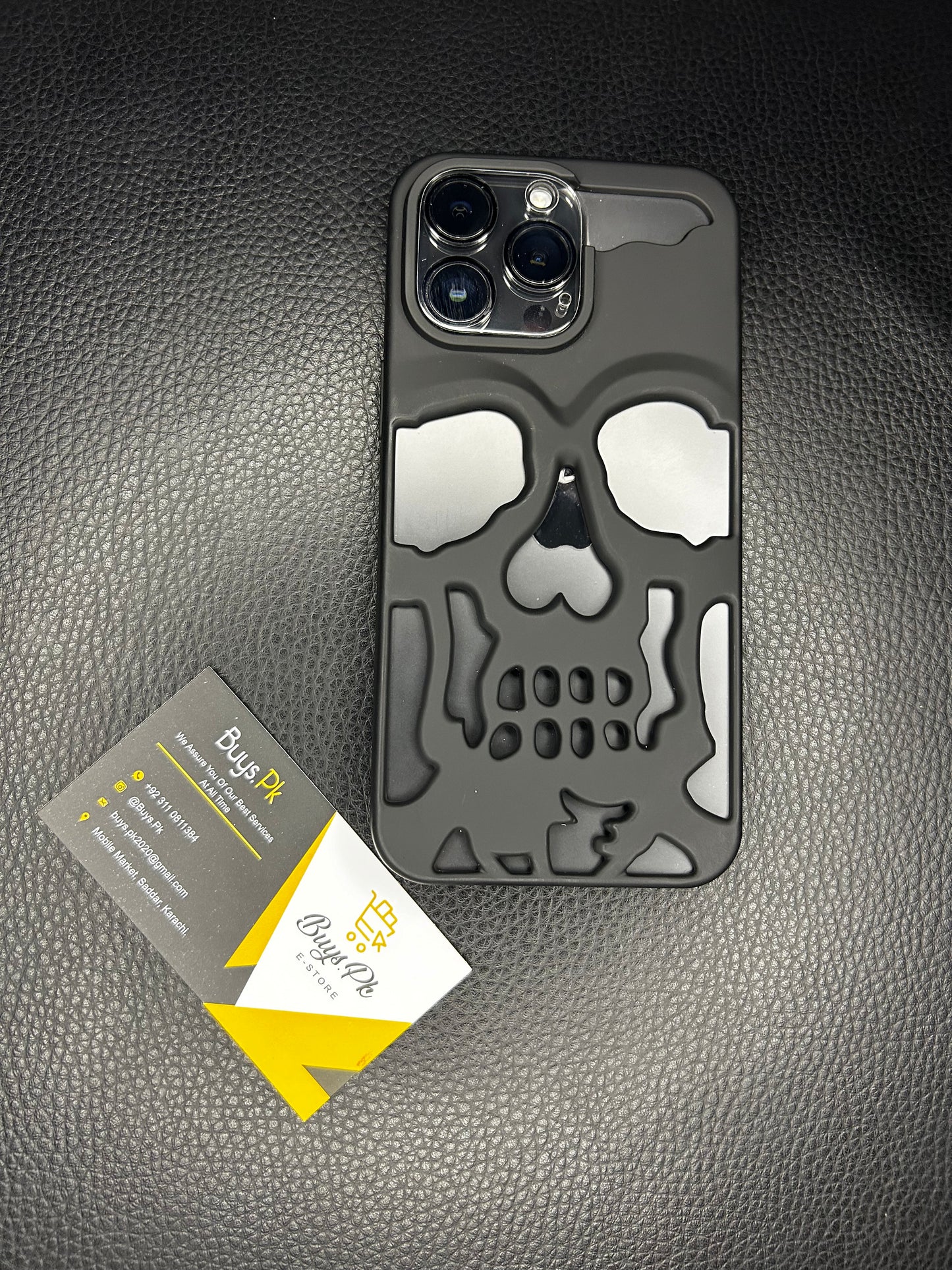(Sale Product) MATTE SKULL CASE SKELETON