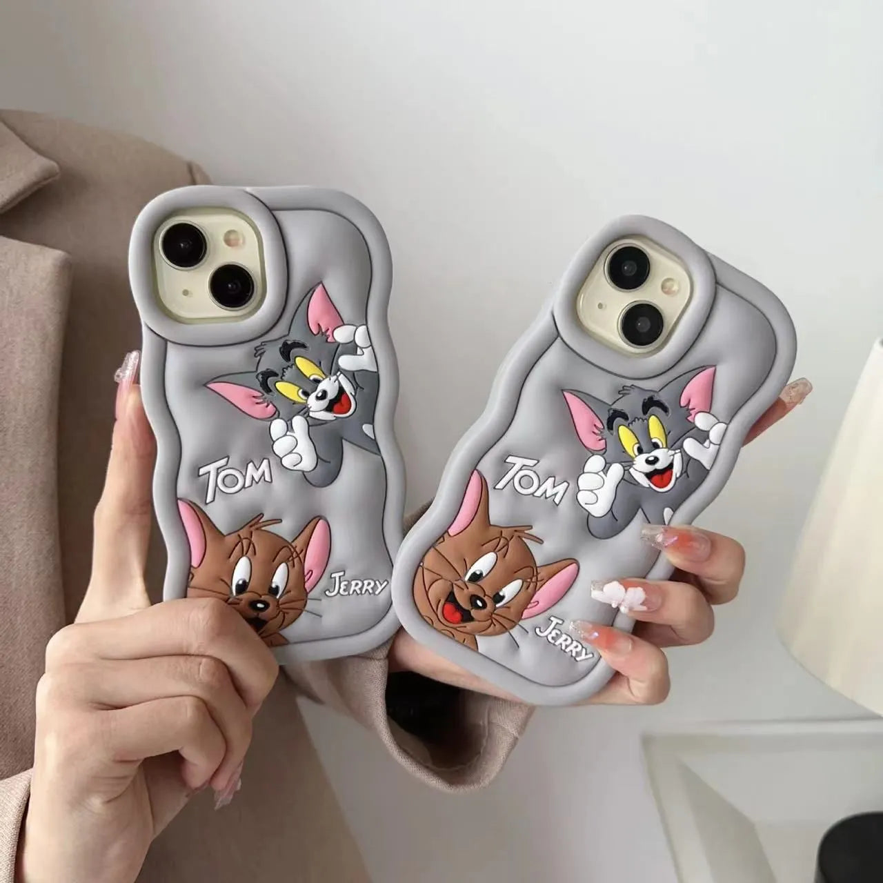 TOM & JERRY CASE SOFT SILICONE PHONE CASE