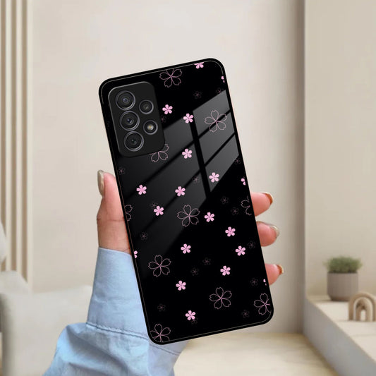 Glossy Pink Flowers Case