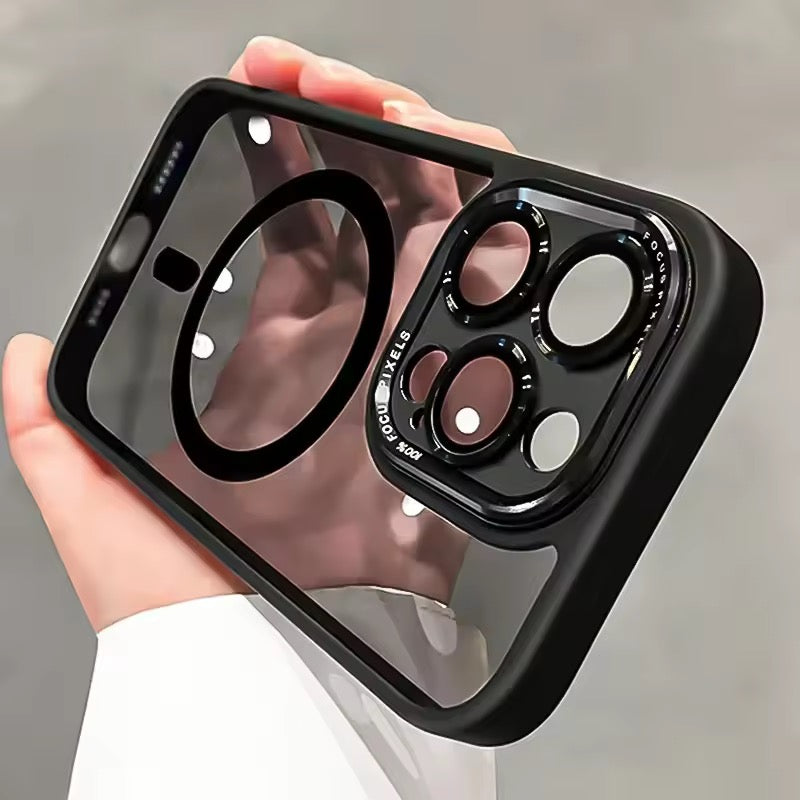 Magsafe Luxury Acrylic ShochProof Case - Sleek Protection Redefine