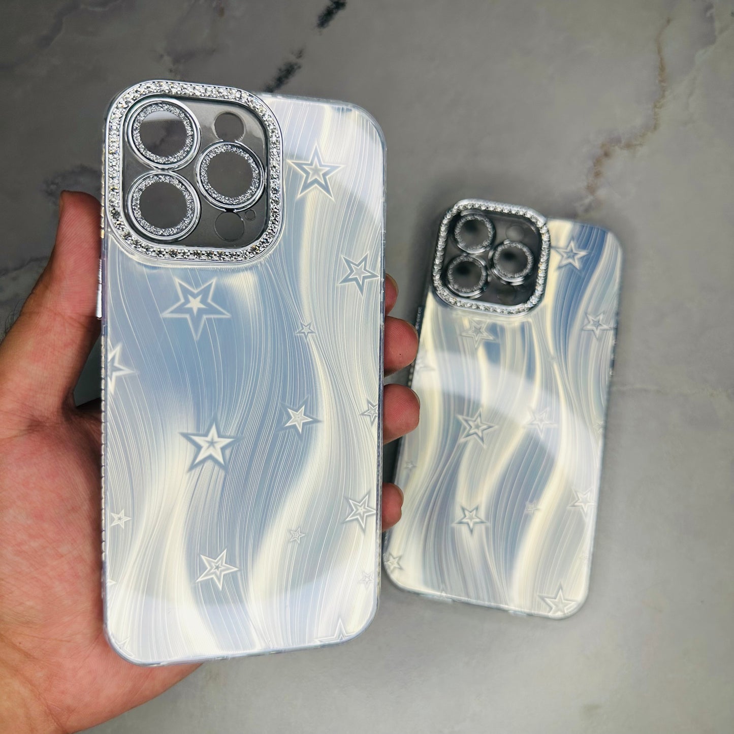 ✨New Star Diamond Gradient Luxe Protection Phone Case.”