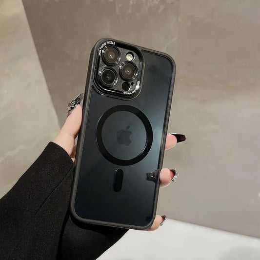 Magsafe Luxury Acrylic ShochProof Case - Sleek Protection Redefine