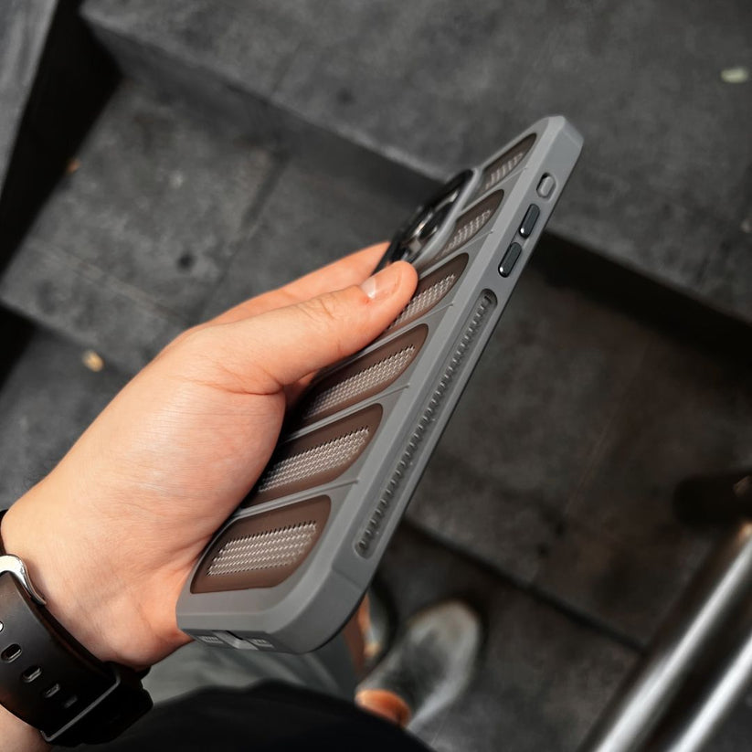Luxury Heat Dissipation Breathable Hole Case