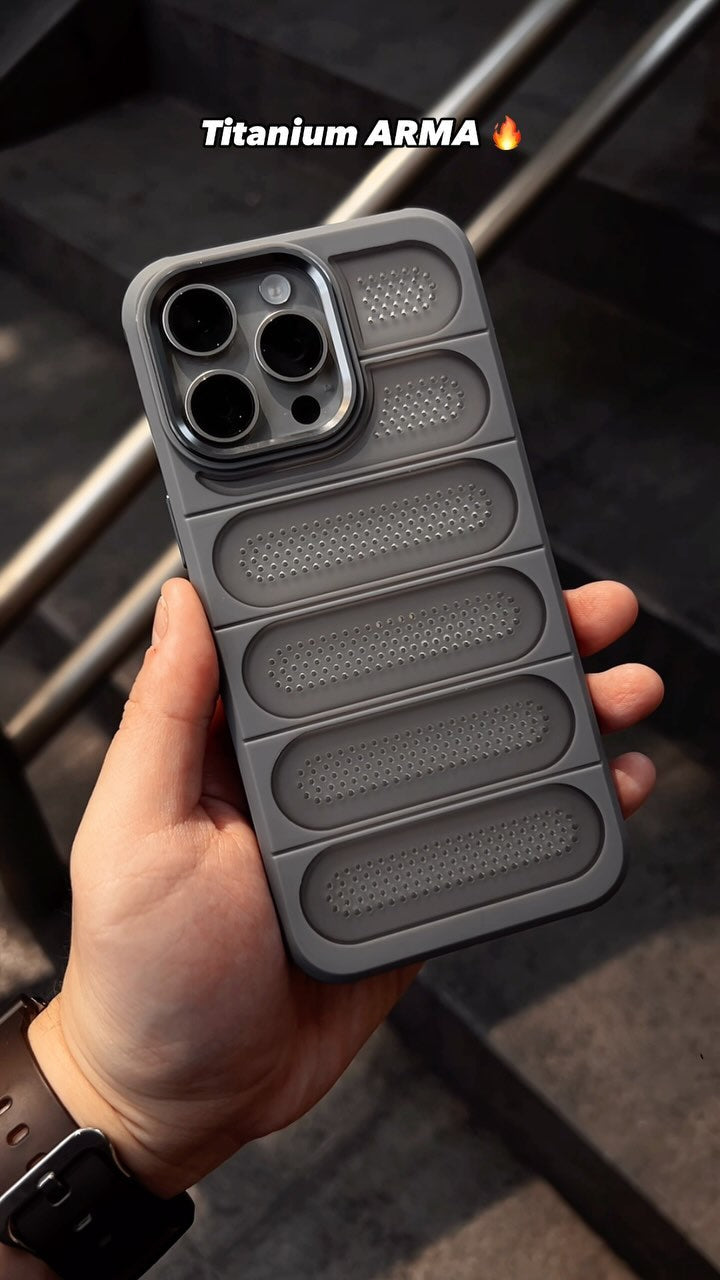 Luxury Heat Dissipation Breathable Hole Case