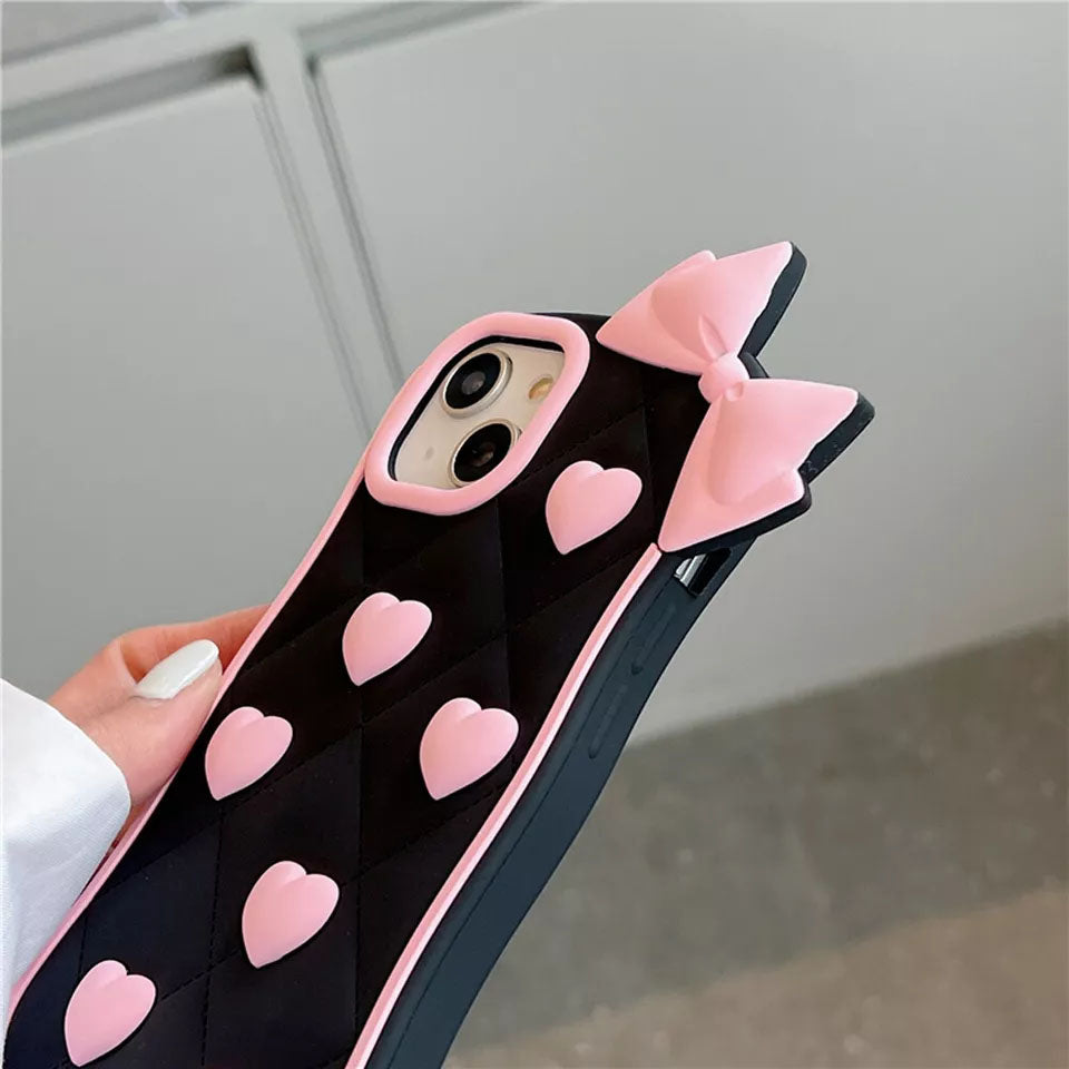 Heart Bow Phone Case
