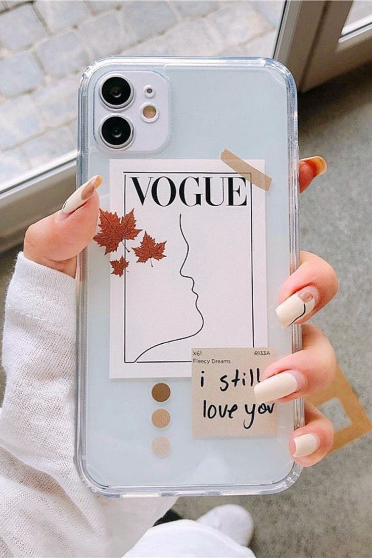 VOGUE Semi Transparent Printed CXT Case
