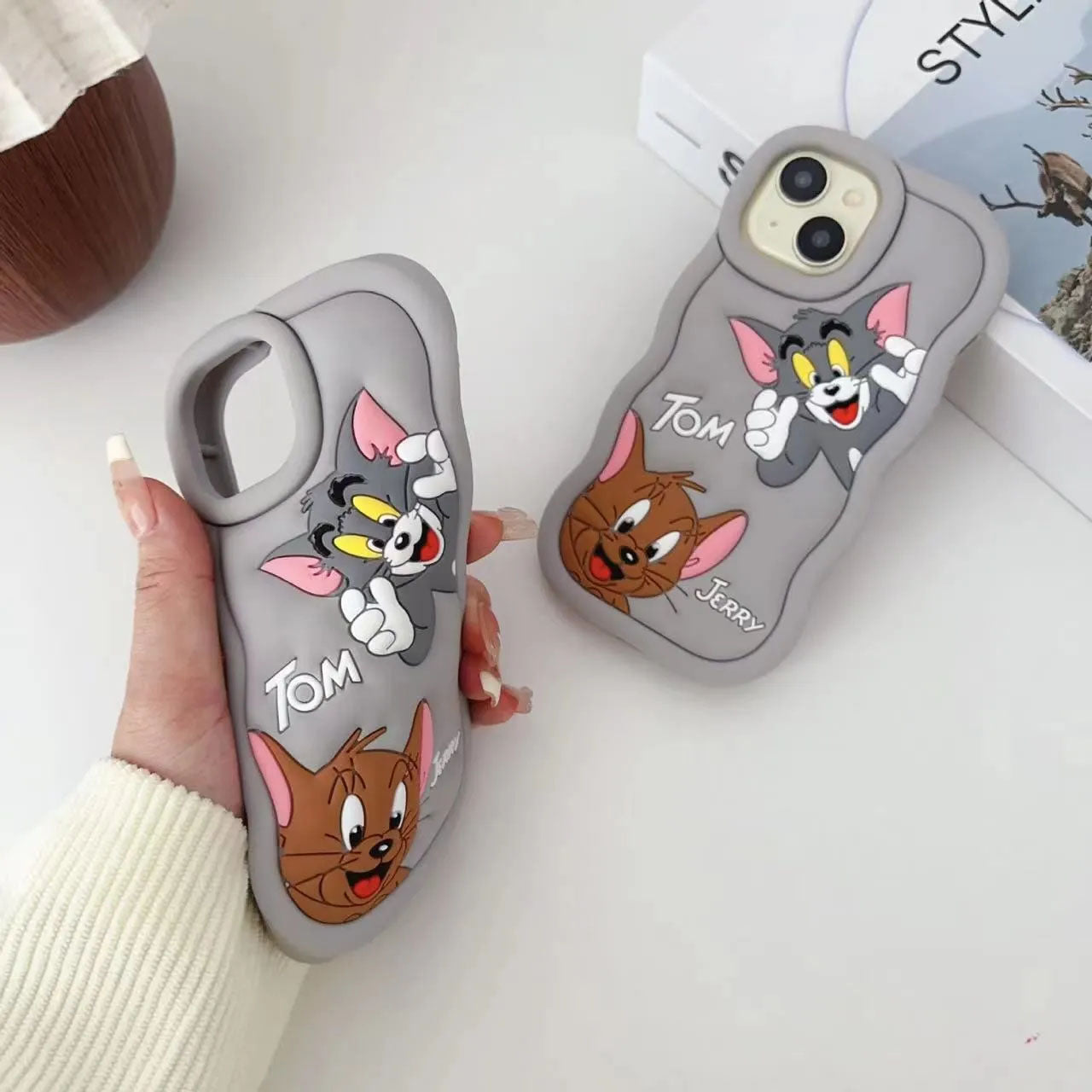 TOM & JERRY CASE SOFT SILICONE PHONE CASE
