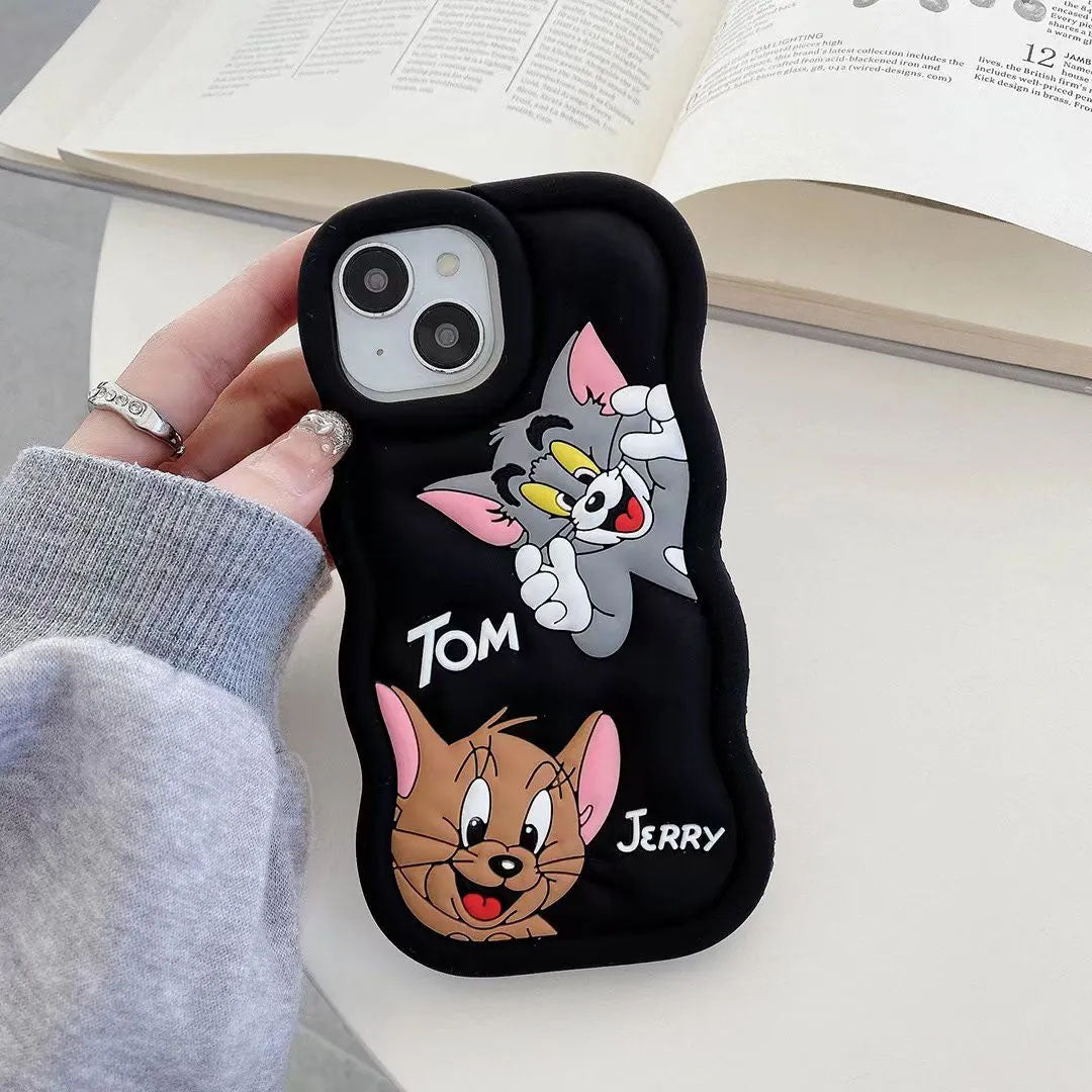 TOM & JERRY CASE SOFT SILICONE PHONE CASE