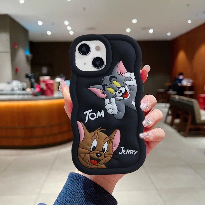 TOM & JERRY CASE SOFT SILICONE PHONE CASE