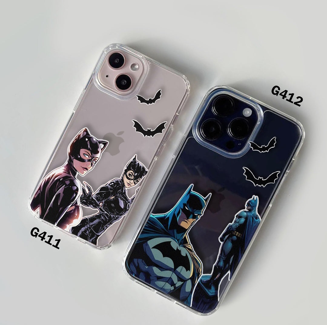 BatMan / BatWomen Pair Printed Cases