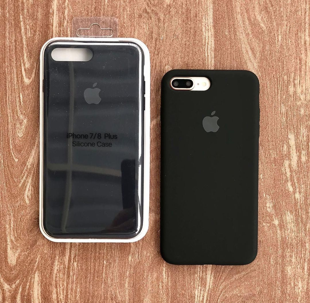 Iphone Black Silicone Case