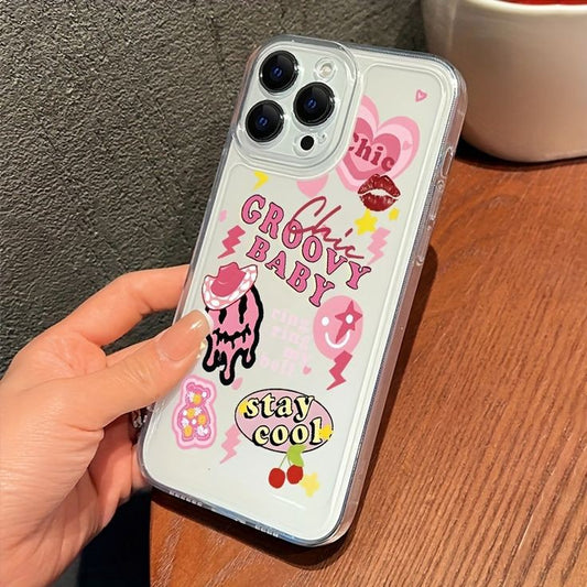Grovy Baby Transparent Printed Phone Case