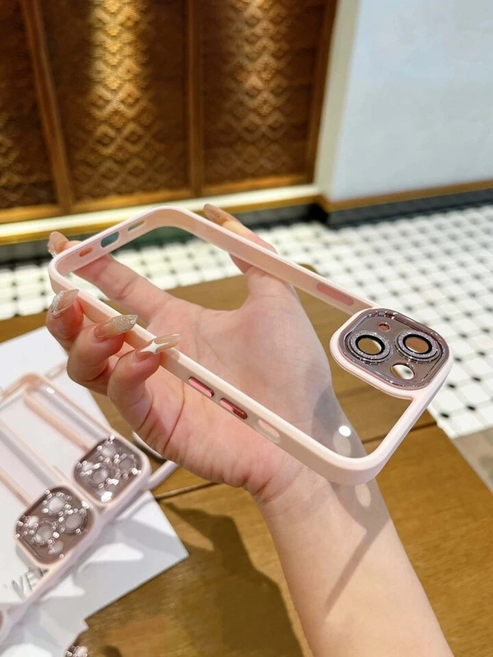 Glitter Lens Case Pink