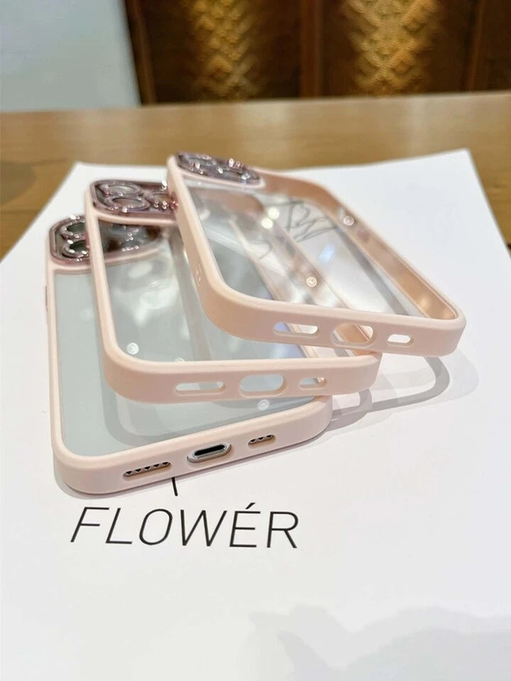 Glitter Lens Case Pink