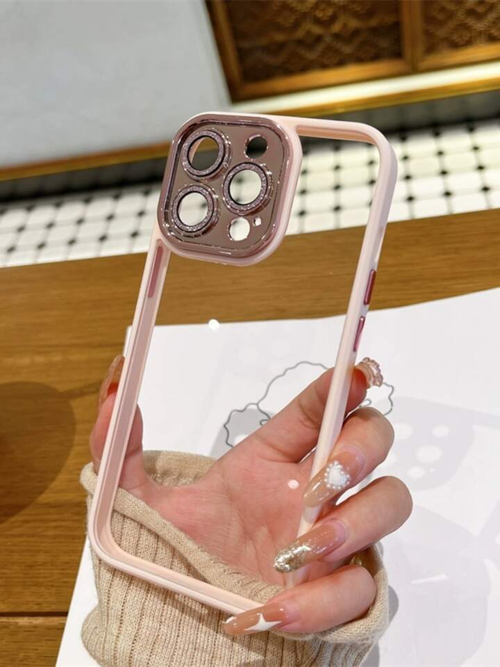 Glitter Lens Case Pink