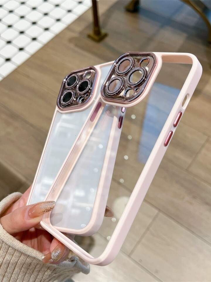 Glitter Lens Case Pink