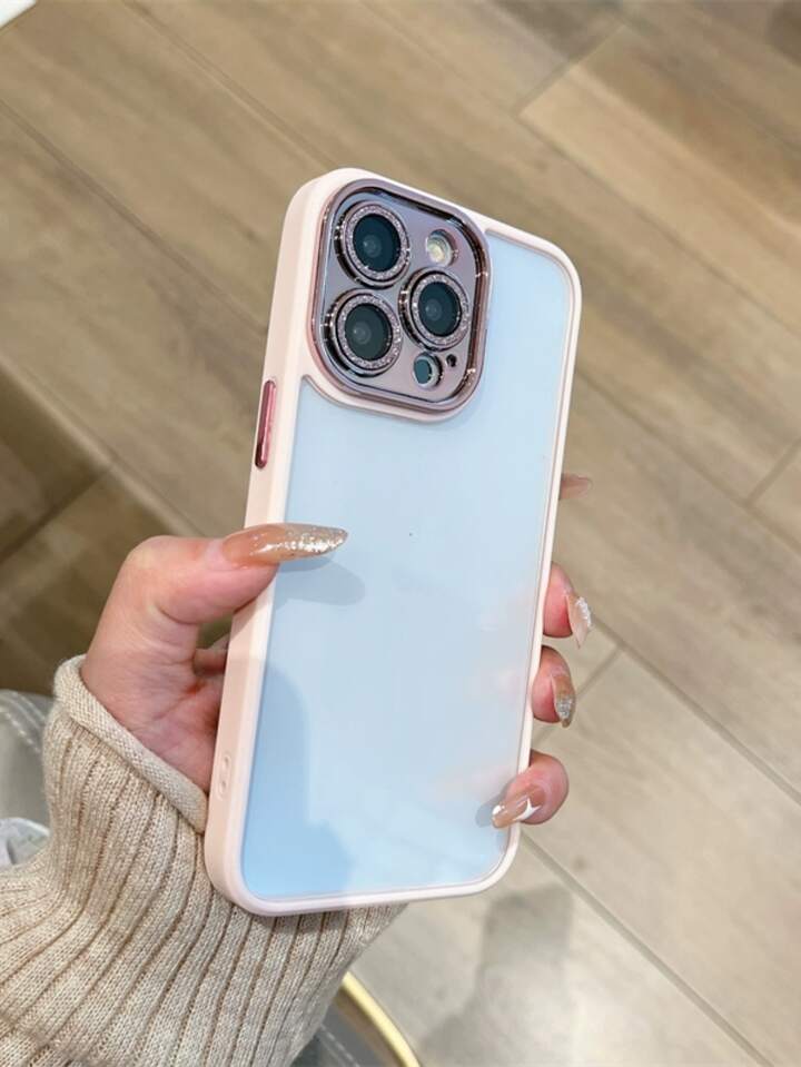 Glitter Lens Case Pink