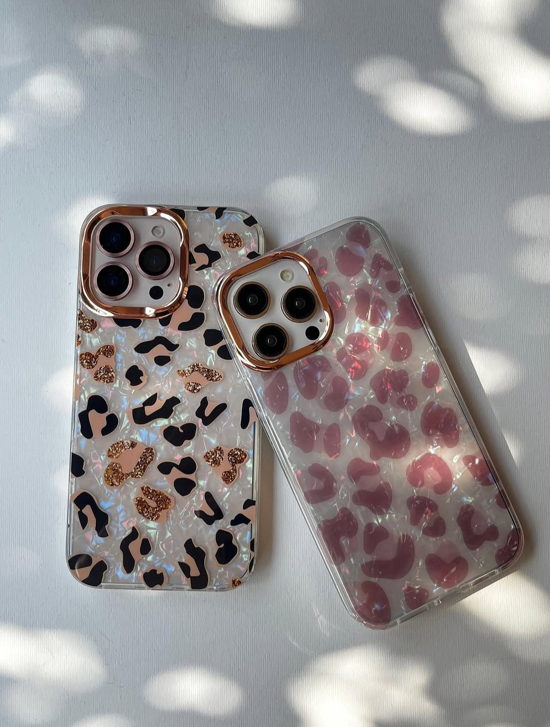 ✨ Golden Leopard Luxe Case “Fierce Style, Luxe Protection.”