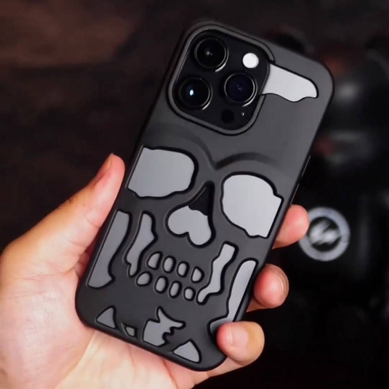 (Sale Product) MATTE SKULL CASE SKELETON