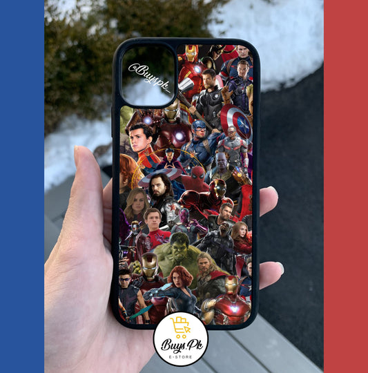 Marvel 2D Glossy Printed Case Available In Many Models