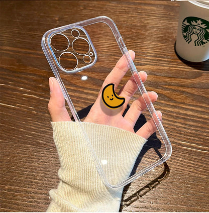Moon & Sun Pair Semi Transparent Printed Cases