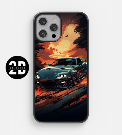 Car Print 2D Case