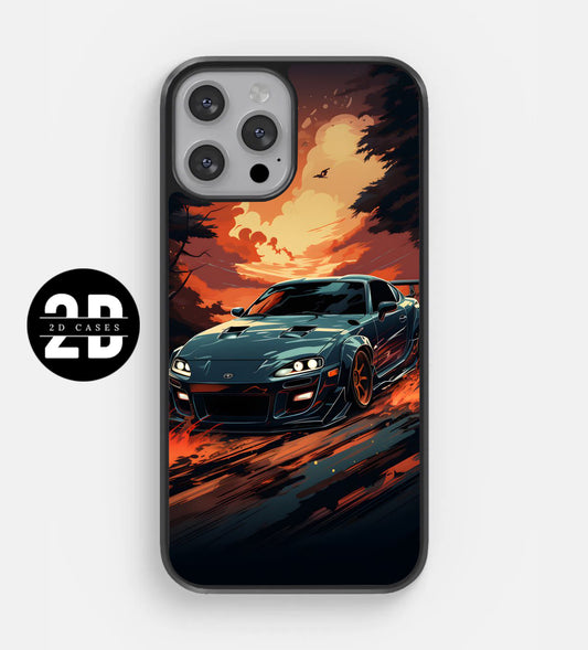 Car Print 2D Case