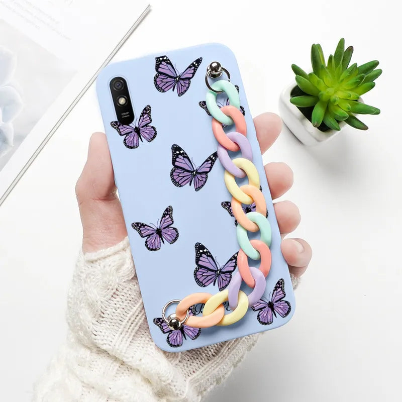 Rainbow Chain Butterfly Case