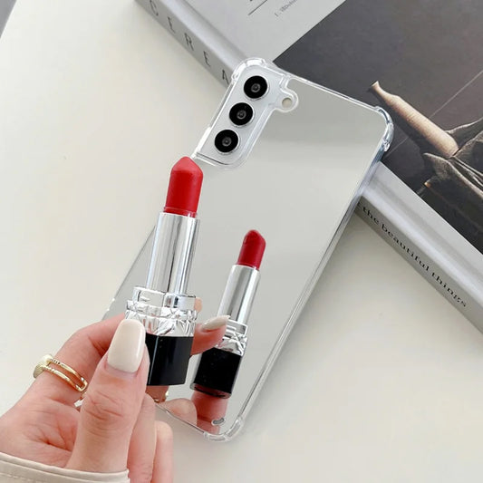 Silver Mirror Phone Cases Iphone / Android Both Models